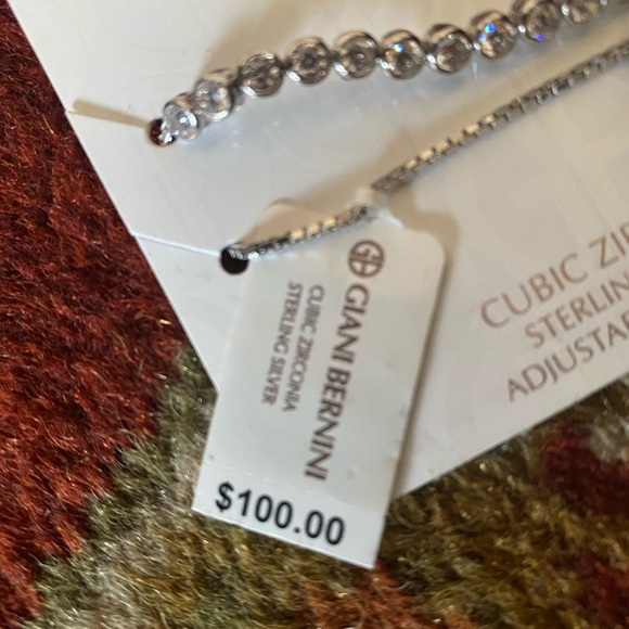 Giani Bernini CZ sterling silver bracelet - Picture 4 of 5